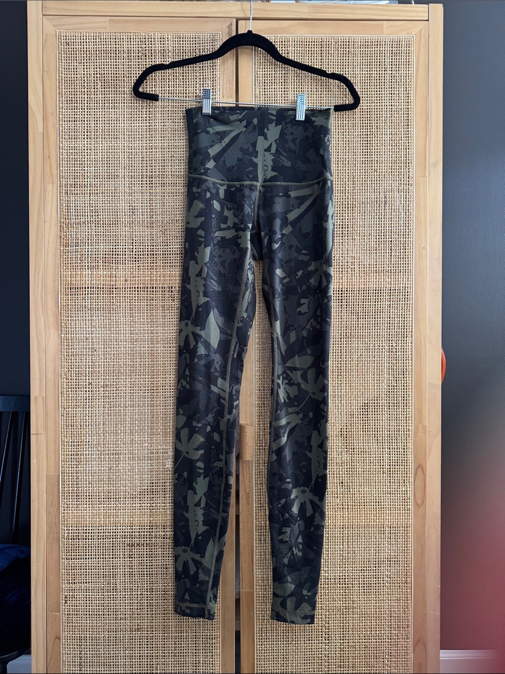 lululemon athletica Olive Green Camo High-Waist Leggings